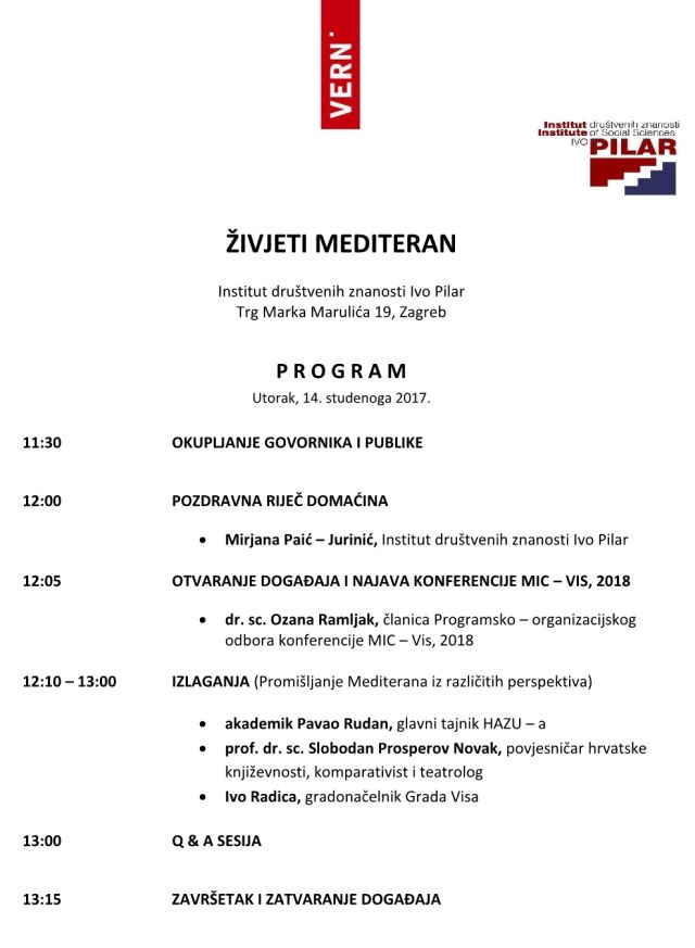 Mediteran2017 program